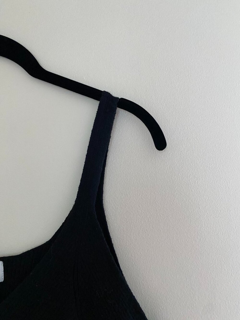 Basic Black Crop Top